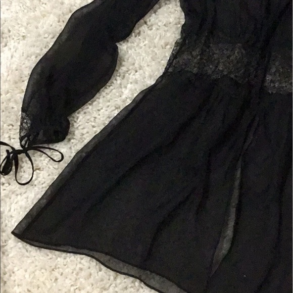 Agent Provocateur Chiffon and Lace Gown - Picture 3 of 5